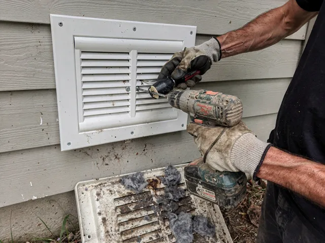 Dryer Vent Cover Replacement in Homestead