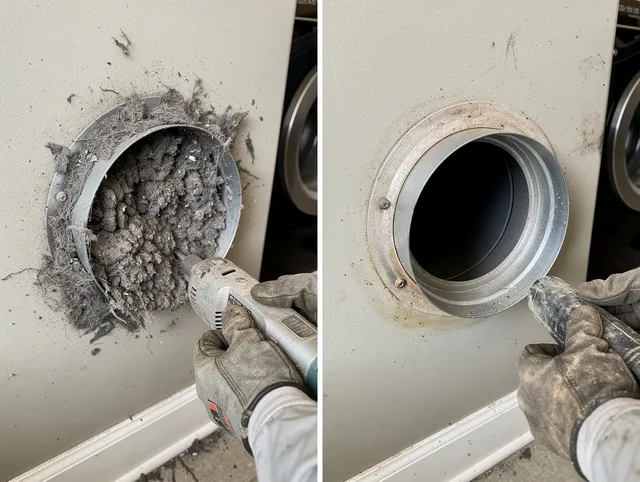Professional clogged vent cleaning by Homestead Dryer Vent Cleaning in Homestead