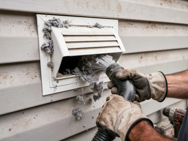 Professional dryer vent cleaning by Homestead Dryer Vent Cleaning in Homestead