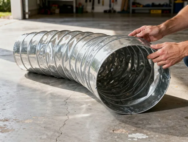 Homestead Dryer Vent Cleaning specialist using advanced equipment for thorough duct cleaning in Homestead