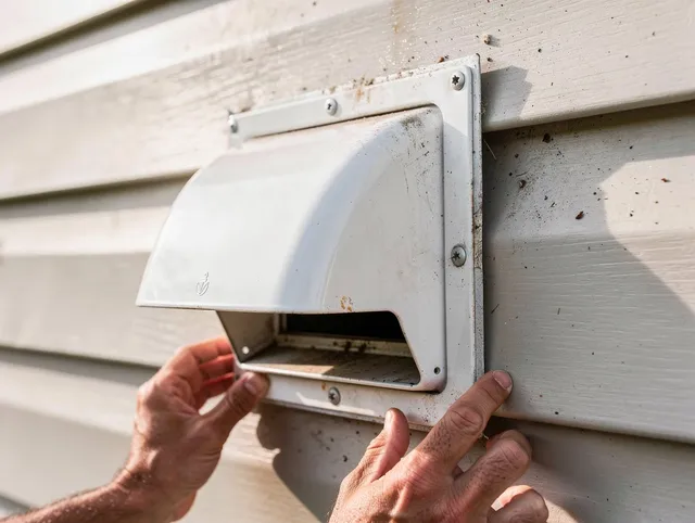 Homestead Dryer Vent Cleaning technician delivering thorough residential dryer vent cleaning service in Homestead